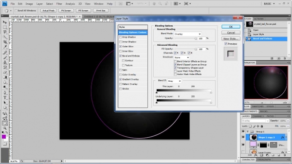Creation of sphere of life: Step 9